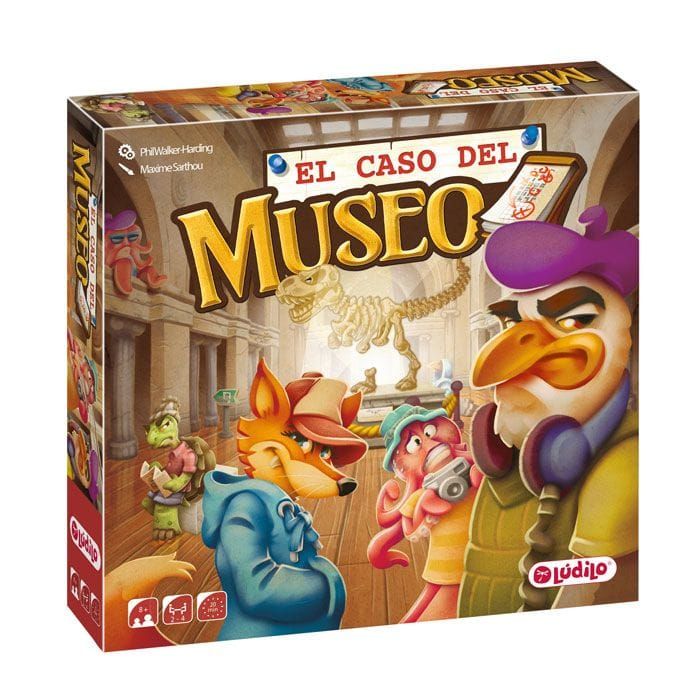 Caja El caso del museo