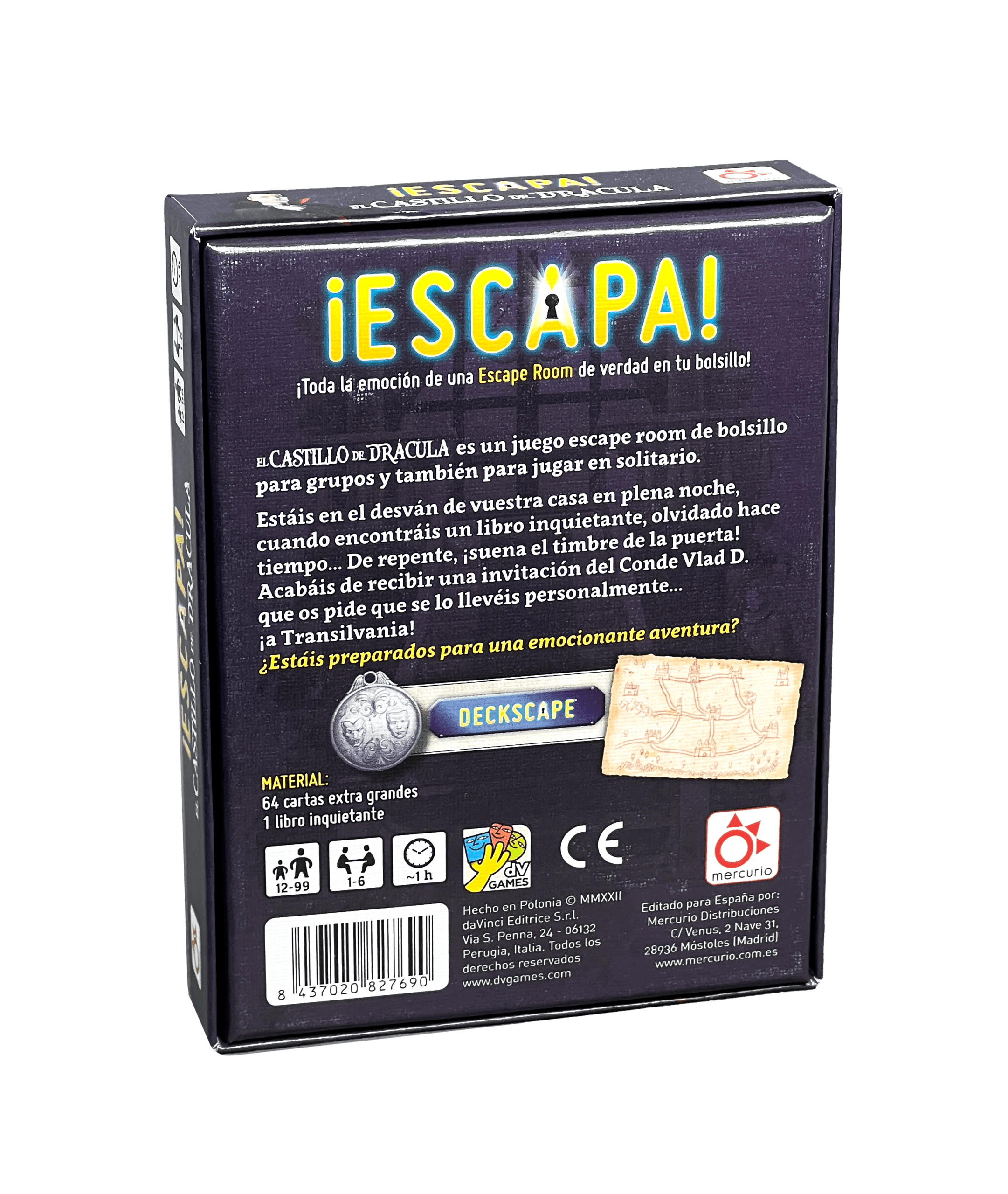 ¡Escapa! El castillo de Dracula