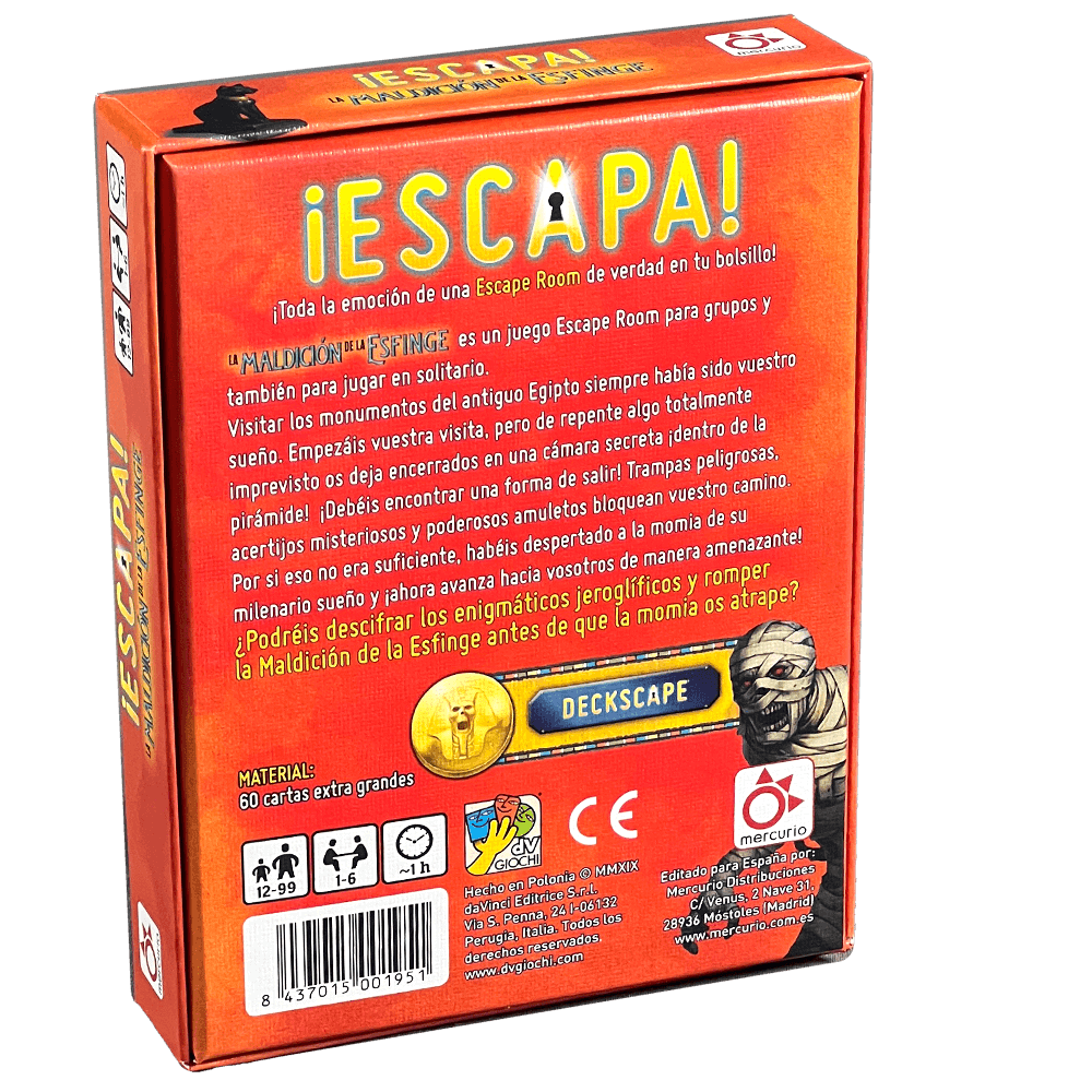 ¡Escapa! La maldición de la esfinge