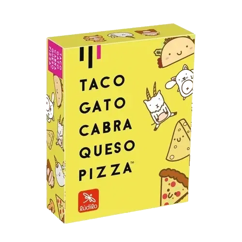 Caja Taco gato cabra queso pizza