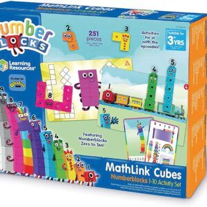 Mathlink Cubes Numerblocks 1-10 Activity Set