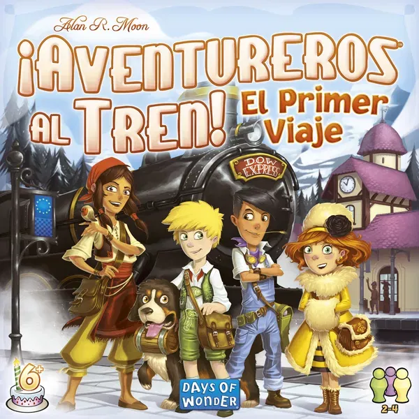 ¡Aventureros al tren! El primer viaje - Educateka, juegos de mesa, educativos y papelería
