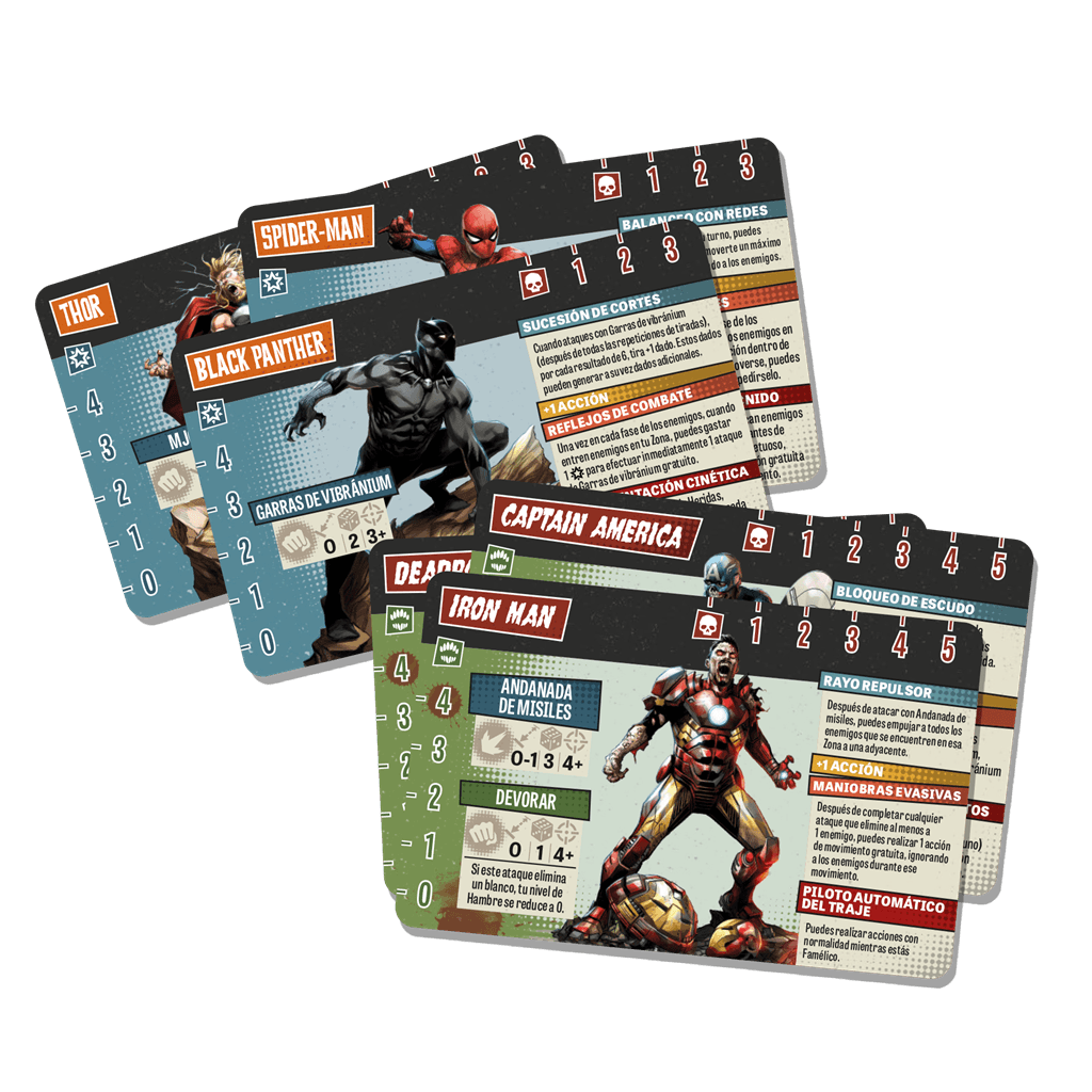 Marvel Zombies - Un Juego de Zombicide - Educateka, juegos de mesa, educativos y papelería