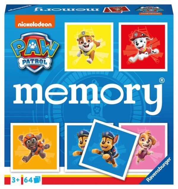 Memory Patrulla Canina (Paw Patrol) - Educateka, juegos de mesa, educativos y papelería