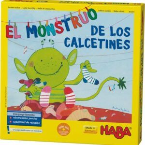 El monstruo de los calcetines - Educateka, juegos de mesa, educativos y papelería