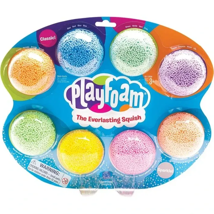 PlayFoam set 8 colores - Educateka, juegos de mesa, educativos y papelería