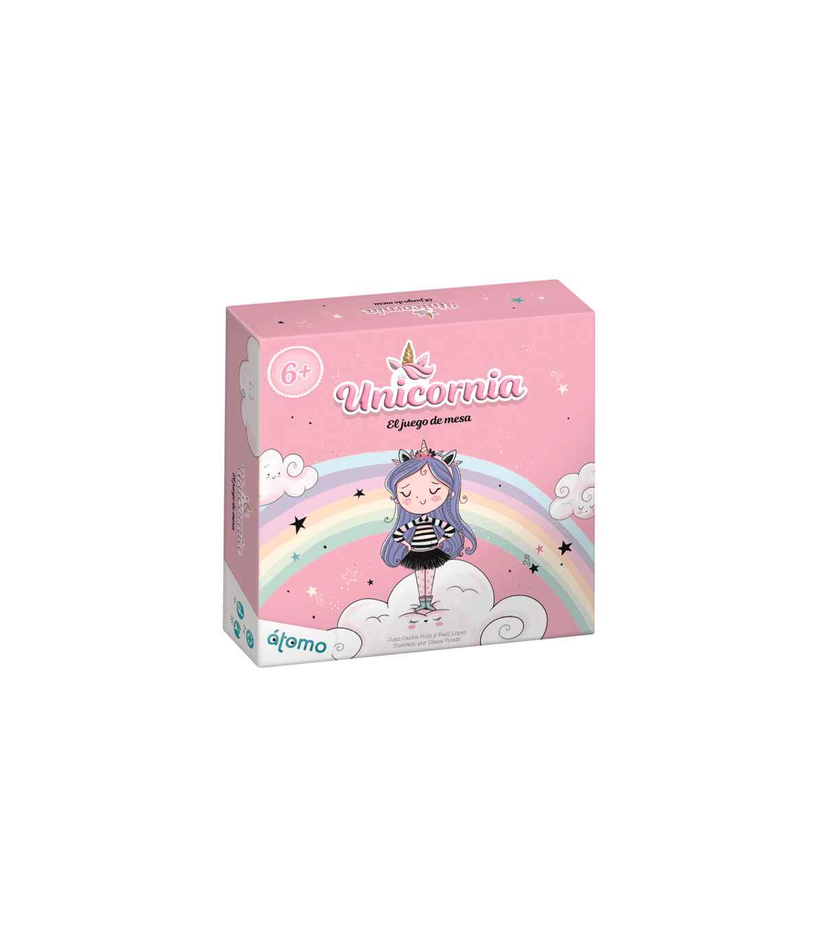 Unicornia - El juego de mesa - Educateka, juegos de mesa, educativos y papelería