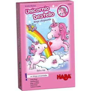 Unicornio Destello: Bingo Chispeante - Educateka, juegos de mesa, educativos y papelería