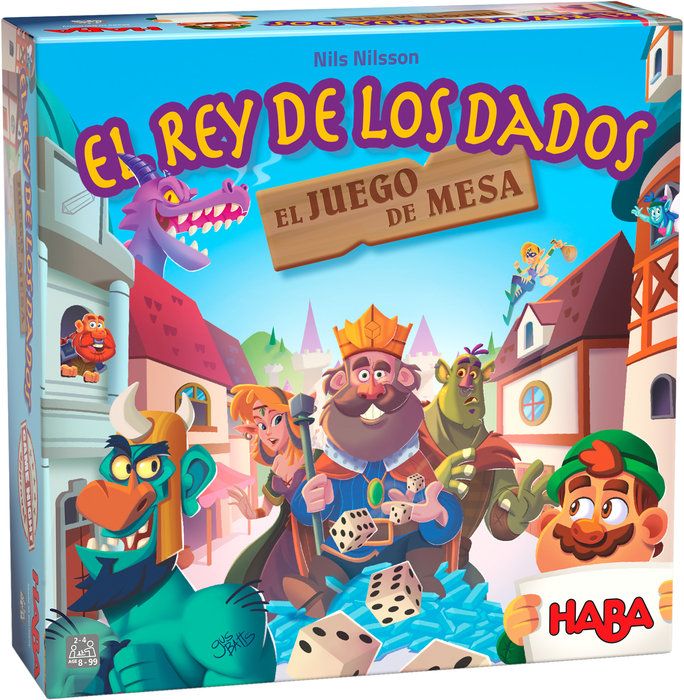 El Rey de los Dados - Educateka, juegos de mesa, educativos y papelería