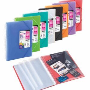 Carpeta Archivex-star Espiral 40 Fundas Violeta