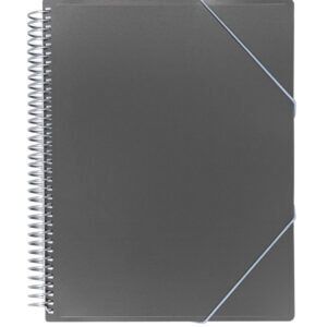 Carpeta 20 Fundas Archivex Metalizada Sobre Gris