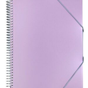 Carpeta 20 Fundas Archivex Metalizada Sobre Malva