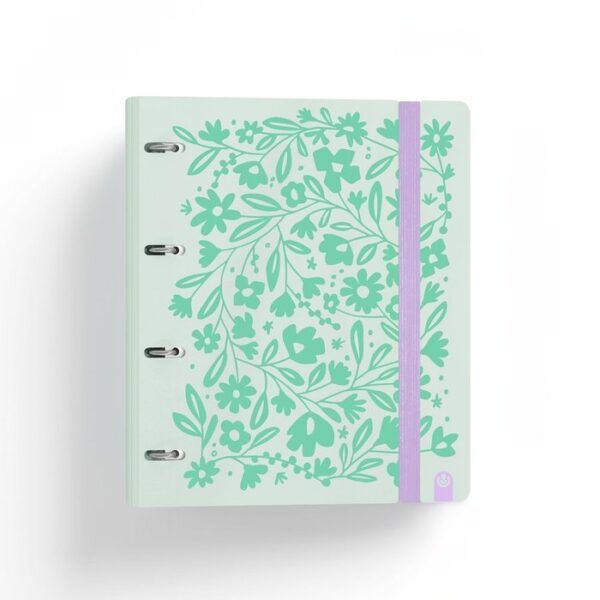 Carpebloc 360 Pp Print2 4 Anillas 35mm 100h 4sep Verde Pastel