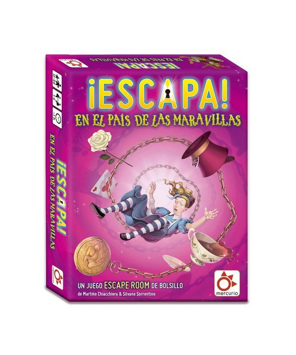 Escapa En El Pais De Las Maravillas - Educateka, juegos de mesa, educativos y papelería
