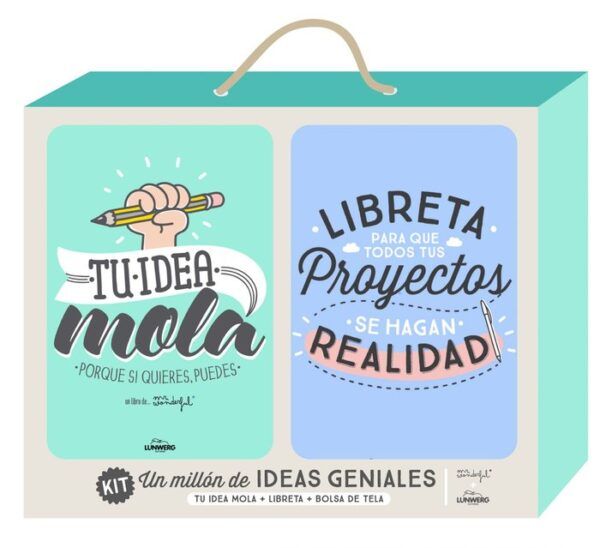 Kit un millón de ideas geniales - tu idea mola - Educateka, juegos de mesa, educativos y papelería