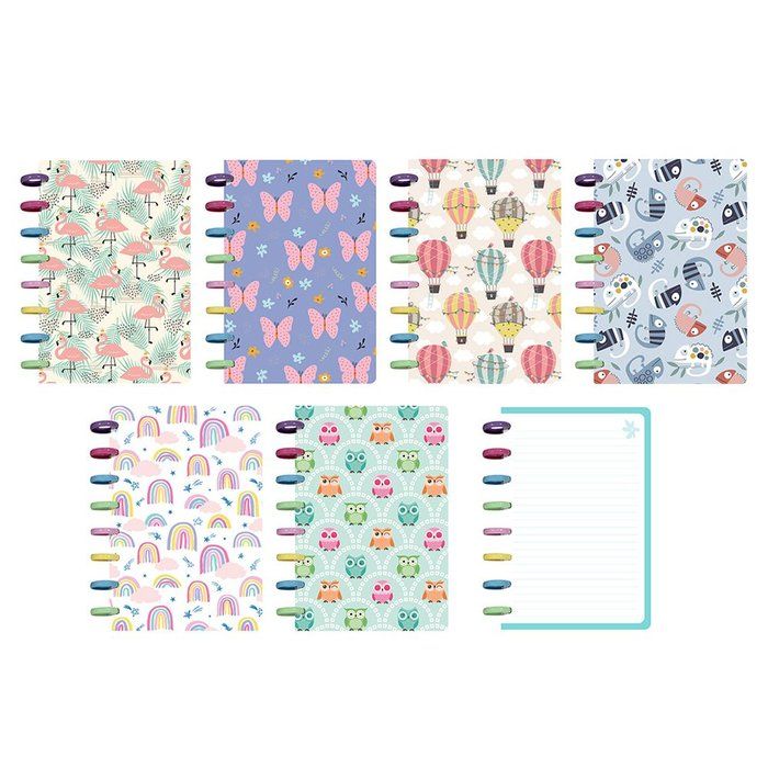 Libreta inteligente con anillas de colores A5 - Educateka, juegos de mesa, educativos y papelería