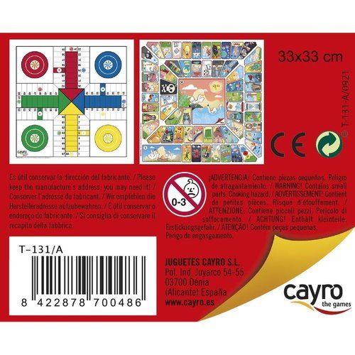 Parchís & Oca Tablero 33x33 cm - Imagen 2