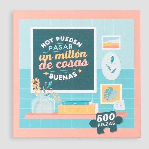 Puzzle Hoy pueden pasar un millón de cosas buenas - Educateka, juegos de mesa, educativos y papelería