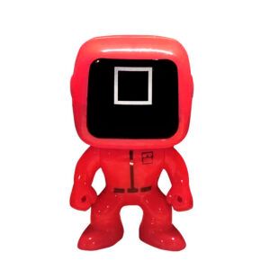 Figura Juego del calamar cuadrado con luces 10 cm - Educateka, juegos de mesa, educativos y papelería