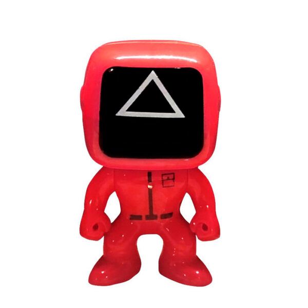 Squid Figura con luces 10 cm Vigilante triangulo - Educateka, juegos de mesa, educativos y papelería