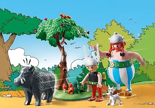 Astérix: La caza del jabalí (Playmobil 71160) - Imagen 4