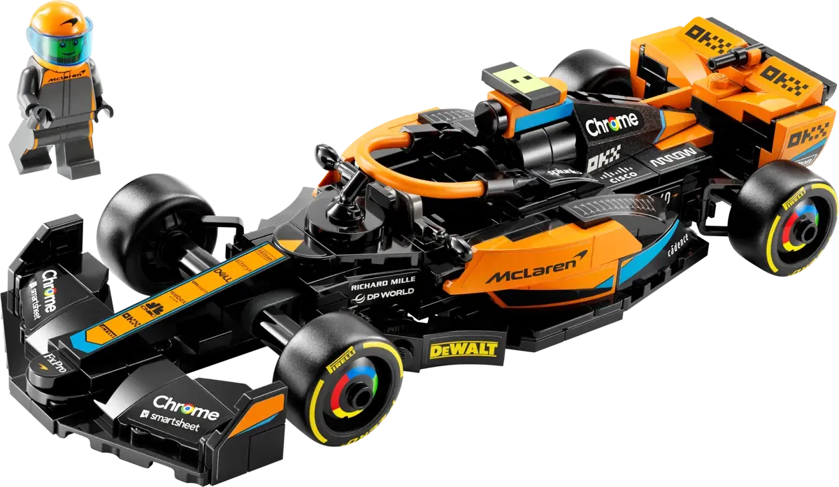 Coche de Carreras de Fórmula 1 McLaren 2023 (Lego 76919) - Imagen 2