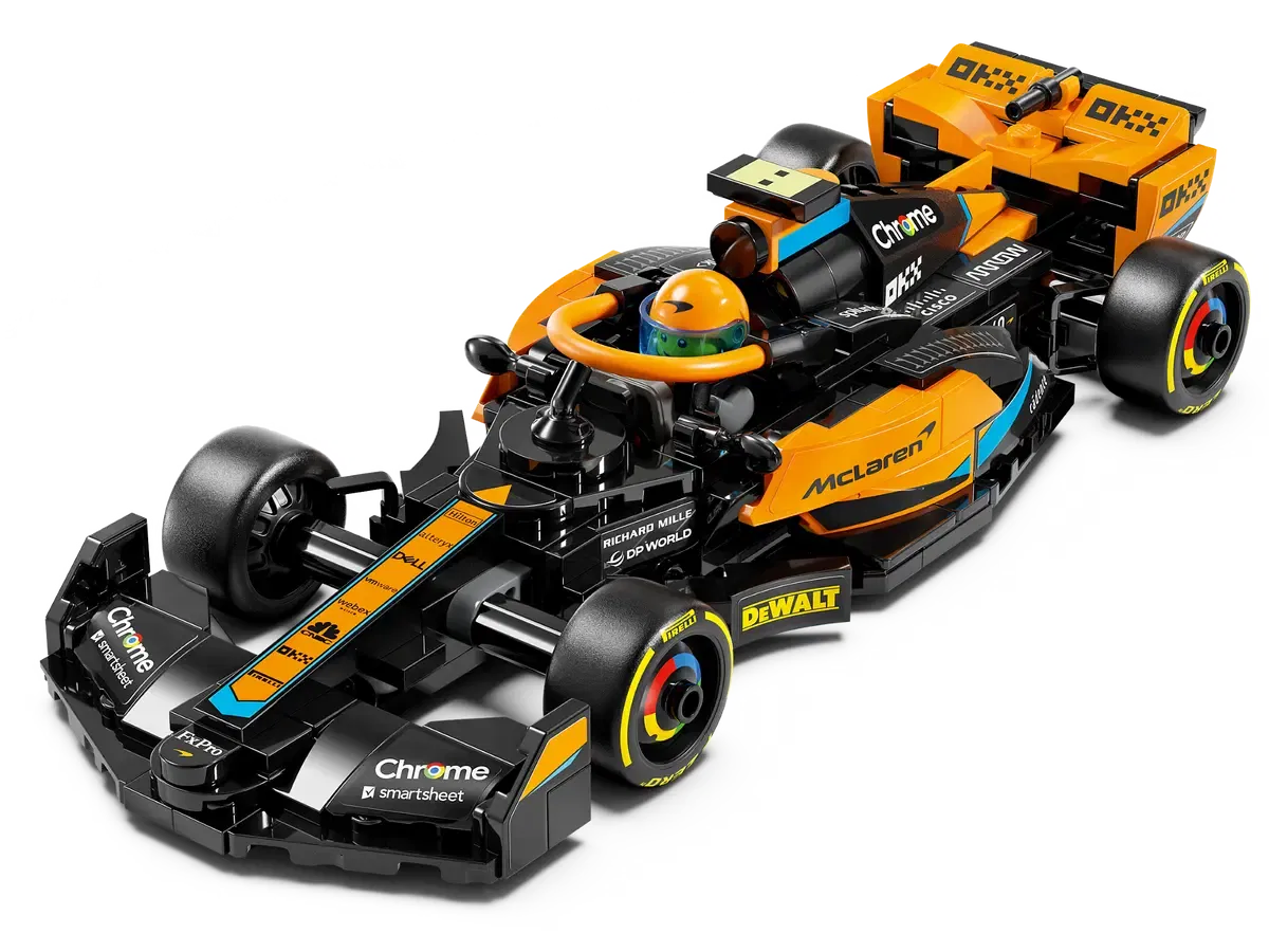 Coche de Carreras de Fórmula 1 McLaren 2023 (Lego 76919) - Imagen 8