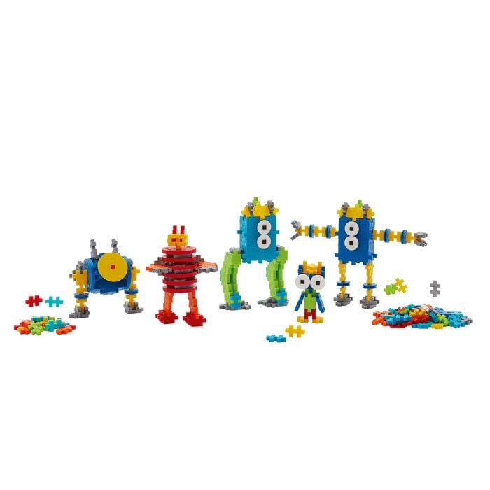 Learn To Build: Robots - 250 Piezas Plus-plus - Imagen 3