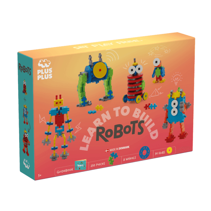 Learn To Build: Robots - 250 Piezas Plus-plus