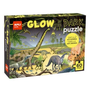 Puzzle Infantil Brilla En La Oscuridad Dinosaurios