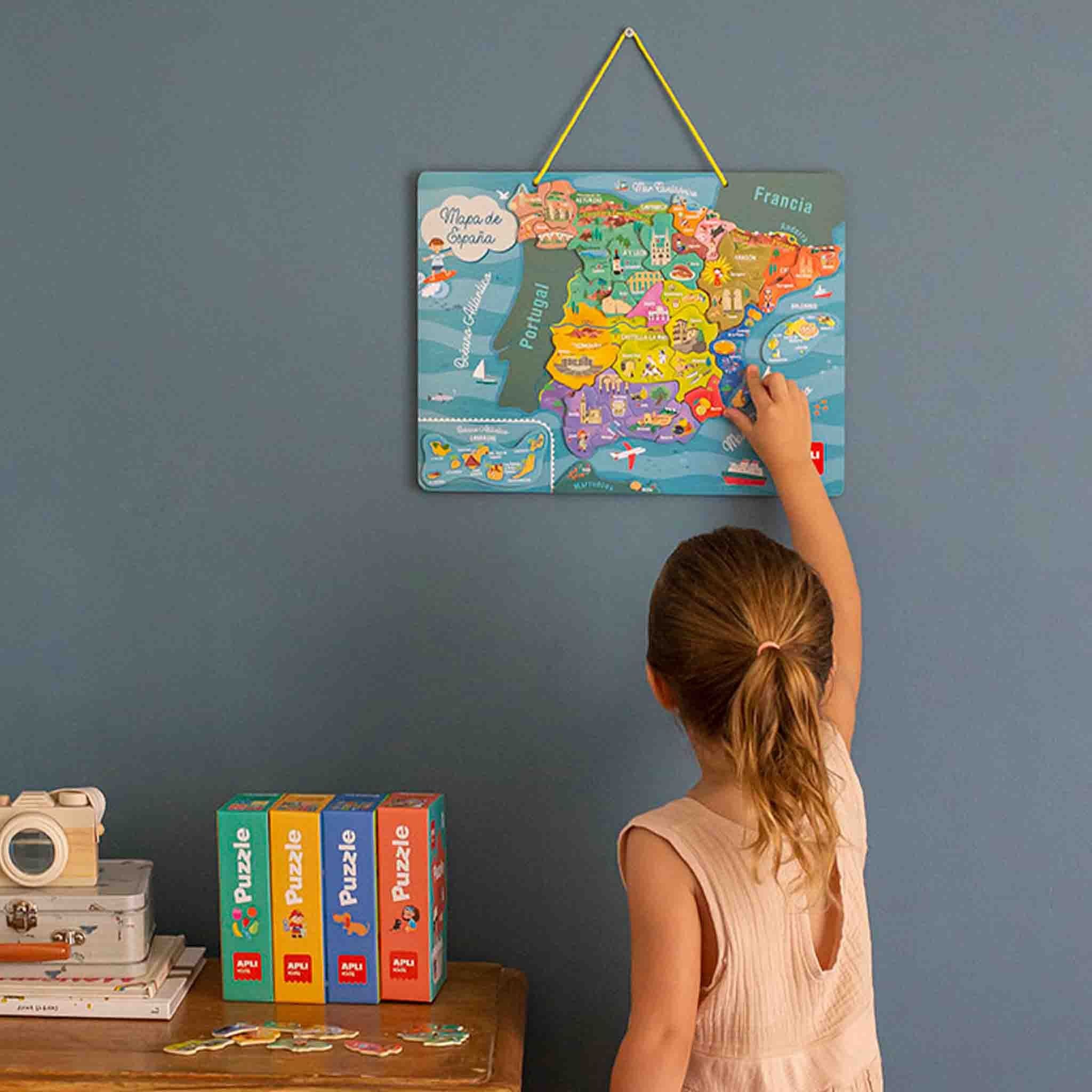 Puzzle Mapa magnético de España - Imagen 3