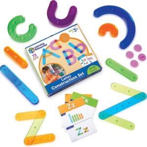 Set de actividades para la construcción de letras