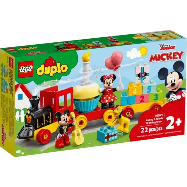 Tren de Cumpleaños de Mickey y Minnie (Lego 10941)