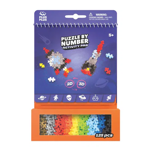 Plus Plus Activity Pad Espacio 125Pcs - Imagen 3