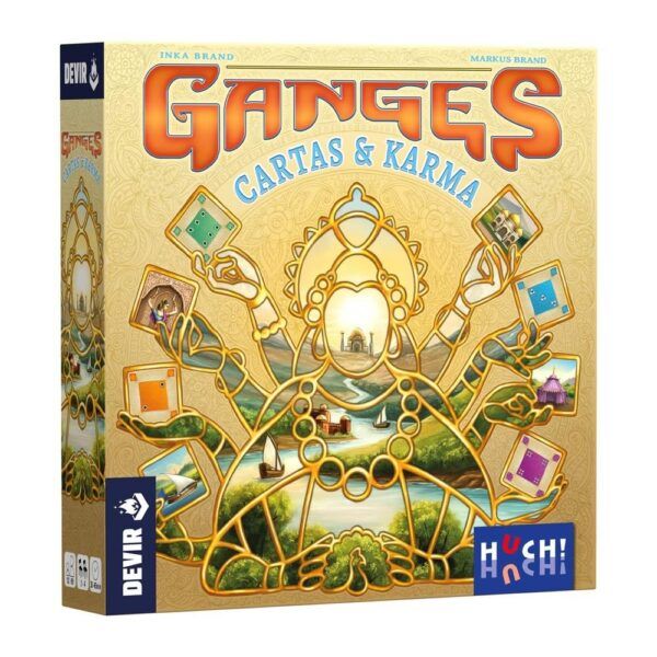 Ganges Cartas y Karma - Educateka, juegos de mesa, educativos y papelería