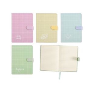 Libreta cierre magnético cuadros - Educateka, juegos de mesa, educativos y papelería