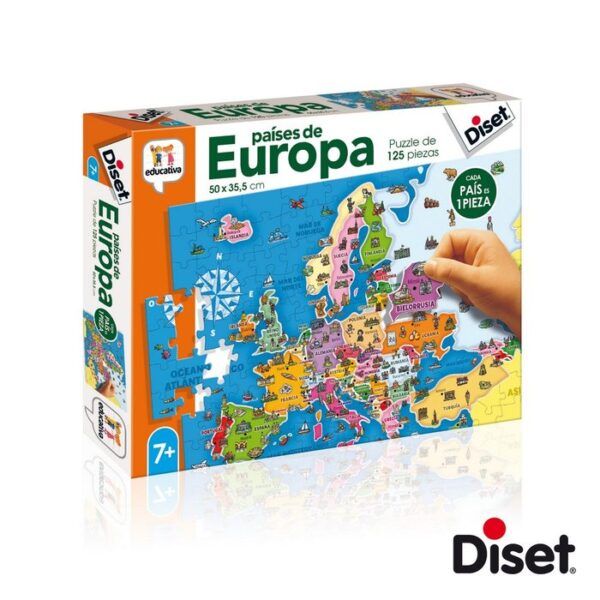 Países Europa - Educateka, juegos de mesa, educativos y papelería