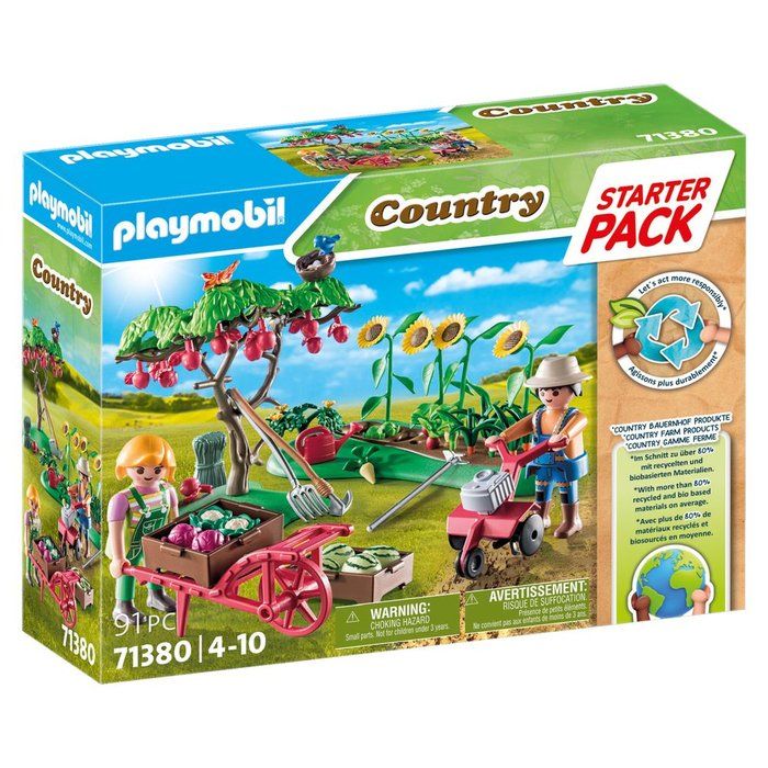 Playmobil Starter Pack Huerto - Educateka, juegos de mesa, educativos y papelería