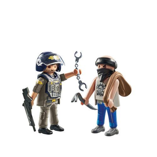 Playmobil policía con ladrón - Imagen 2