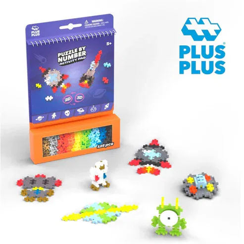 Plus Plus Activity Pad Espacio 125Pcs - Imagen 2