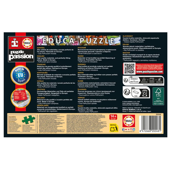 Puzzle Simbolos De Europa 1000 Piezas - Imagen 3
