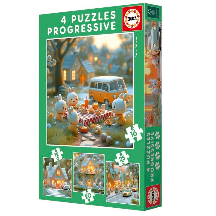Puzzle Ciudad De Conejitos - Imagen 5