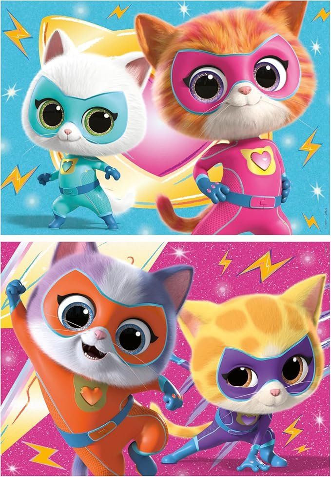 Puzzle 2x20 Superkitties - Imagen 3