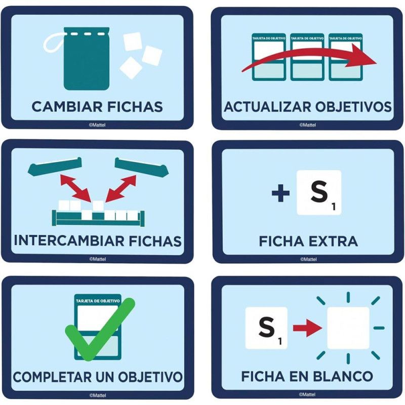 Scrabble Original En Castellano - Imagen 4