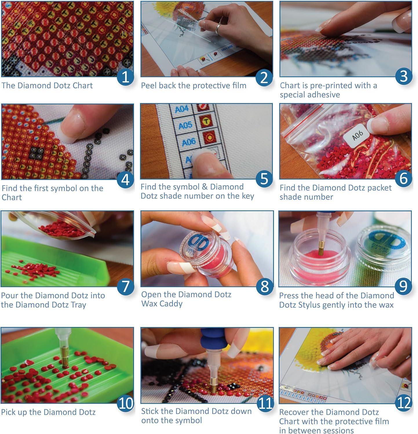 Diamond Dotz Set Actividades Unicornio - Imagen 3