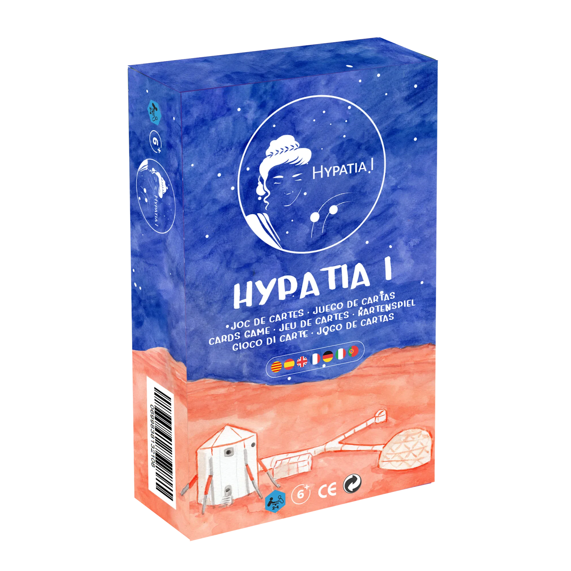 Hypatia I – El Juego de Cartas de las Astronautas de Marte
