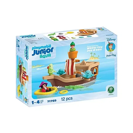 Junior & Disney: El Barco Pirata De Peter Pan (Playmobil 71769)