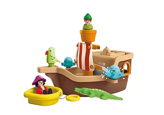 Junior & Disney: El Barco Pirata De Peter Pan (Playmobil 71769) - Imagen 2