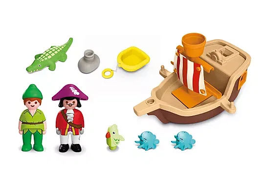 Junior & Disney: El Barco Pirata De Peter Pan (Playmobil 71769) - Imagen 4