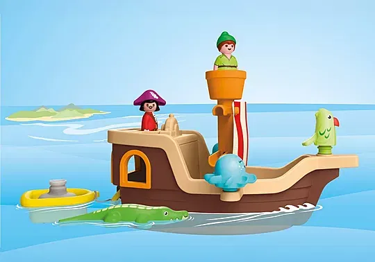 Junior & Disney: El Barco Pirata De Peter Pan (Playmobil 71769) - Imagen 9